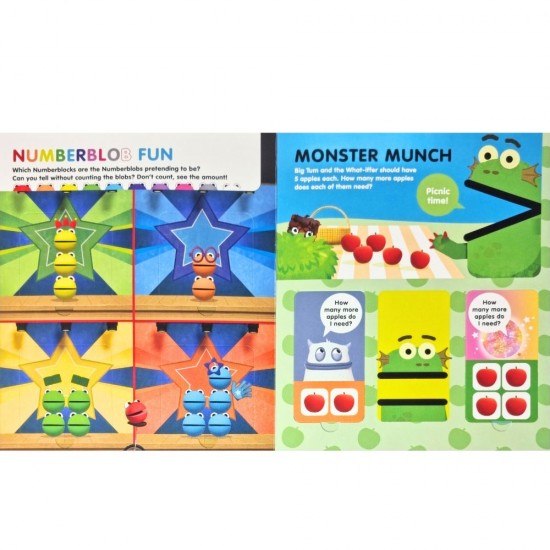 Carticica Deschide ferestrele - Numberblocks - Monstruleti