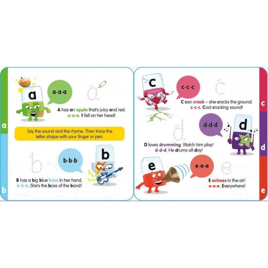 Carticica Scriu si sterg  Alphablocks - ABC