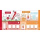 Carticica Scriu si sterg -  Numberblocks 11-20