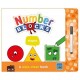 Carticica Scriu si sterg  Numberblocks - Forme geometrice