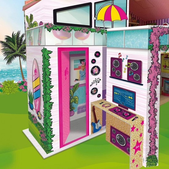 Casa din Malibu Barbie din carton