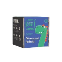 Joc de atentie Learning Cube - Dinozauri fericiti