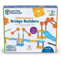 Joc de logica STEM - Construim podul 62 piese