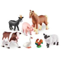 Set 7 figurine Learning Resources - Animalute de la ferma