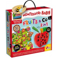 Joc Montessori 2 in 1 - Fructe