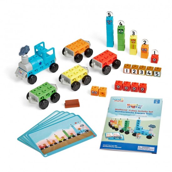 Set educativ MathLink Cubes Numberblocks - Trenulet Express