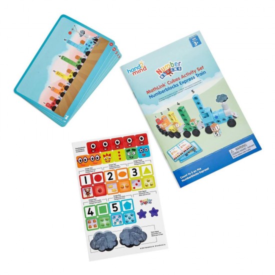 Set educativ MathLink Cubes Numberblocks - Trenulet Express