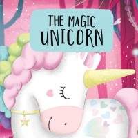 Puzzle 30 piese cu carte - Unicorn