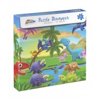 Puzzle cu dinozauri 96 piese