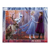 Puzzle cu rama - Frozen II 40 piese
