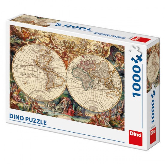 Puzzle - Harta istorica 1000 piese