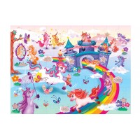 Puzzle magic - Secretele unicornilor 100 piese