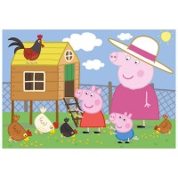 Puzzle Peppa Pig Puisorii 24 piese