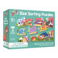 Set 6 puzzle - Animalute jucause (3 piese)