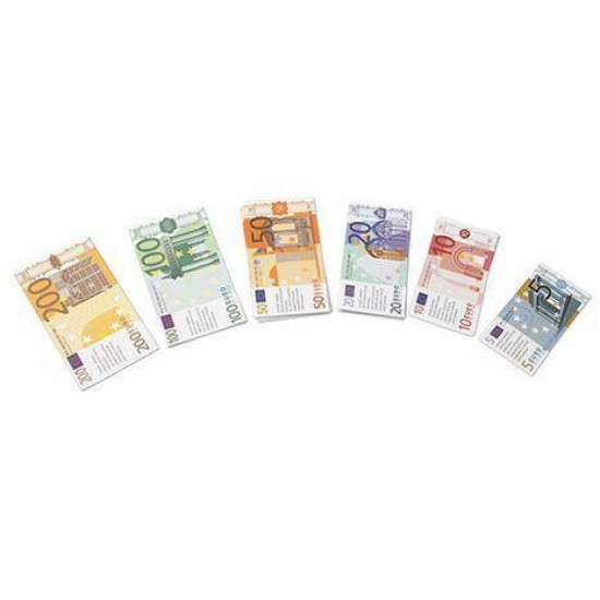 Set de bani de jucarie Euro