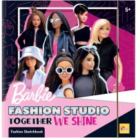 Set de colorat cu activitati Barbie - Fashion Studio