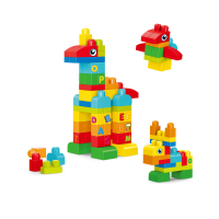 Set de constructie STEAM - Animalute 62 piese