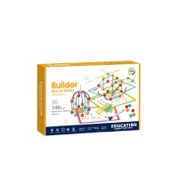 Set de constructie STEAM - Forme 3D 140 piese