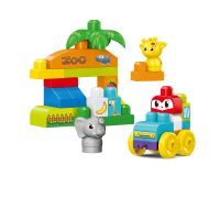 Set de constructie STEAM - Zoo distractiva 32 piese