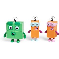 Set figurine Numberblocks - Patru si Teribilii Doi