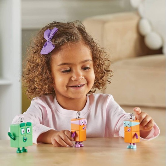 Set figurine Numberblocks - Patru si Teribilii Doi