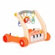 Antemergator educational 2 in 1 cu salteluta de joaca Huanger HE0638 portocaliu