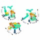 Antemergator educational 4 in 1 (antemergator, masuta, trotineta, bicicleta) Huanger HE0817 - Verde