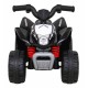 ATV electric Honda 250X TRX, roti din plastic, scaun tapitat, 64x38x43 cm, putere 30W - Negru