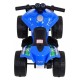 ATV electric Little Monster TR1805, roti si scaun din plastic, 70x38.5x42 cm, putere 25W - Albastru