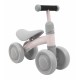 Bicicleta fara pedale cu 4 roti din plastic SporTrike - Roz