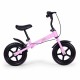 Bicicleta fara pedale cu frana de mana si roti din spuma EVA Ecotoys YM-BB-3 - Roz