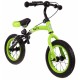 Bicicleta fara pedale cu frana si cadru variabil, roti gonflabile, Boomerang SporTrike - Verde