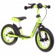 Bicicleta fara pedale cu frana, suport picioare, roti gonflabile, Balancer SporTrike - Verde