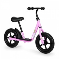 Bicicleta fara pedale cu platforma si roti din spuma EVA Ecotoys JT-BB-05 - Roz