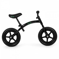 Bicicleta fara pedale cu roti din spuma EVA Ecotoys YM-BB-13 - Negru