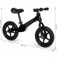 Bicicleta fara pedale cu roti din spuma EVA Ecotoys YM-BB-17 - Negru