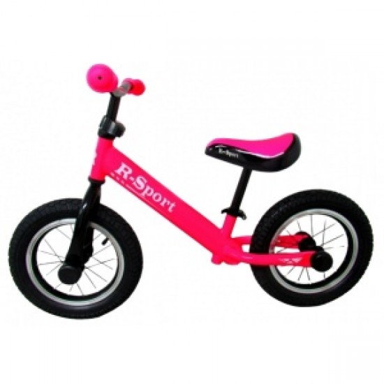 Bicicleta fara pedale cu roti gonflabile R2 R-Sport - Roz