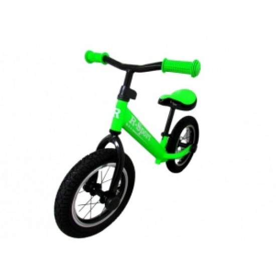 Bicicleta fara pedale cu roti gonflabile R2 R-Sport - Verde