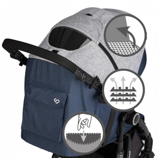 Carucior sport Kidwell Carrell Dark Blue