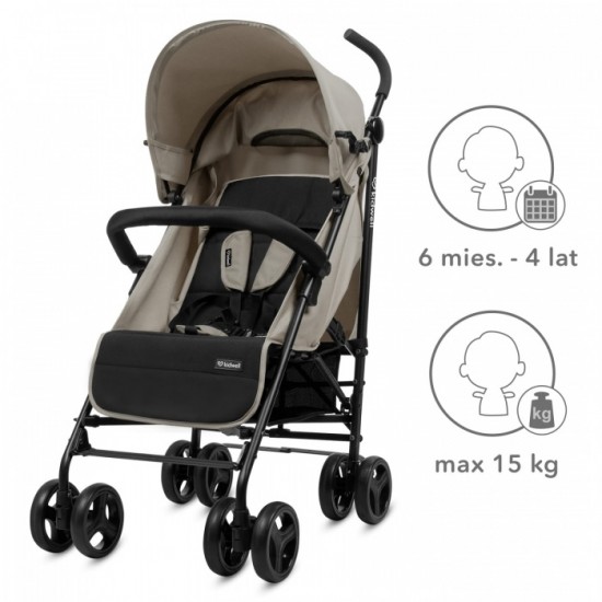 Carucior sport Kidwell Qugar Beige Black