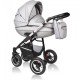 Carucior Vessanti Crooner Prestige 3 in 1 - Light Gray