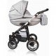 Carucior Vessanti Crooner Prestige 3 in 1 - Light Gray