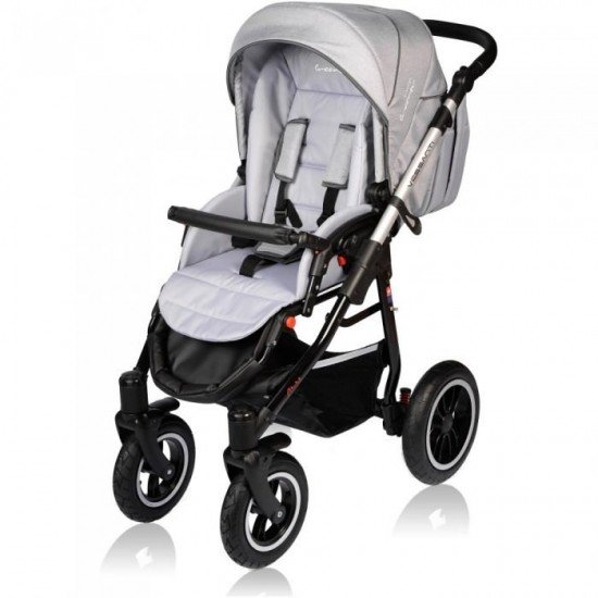 Carucior Vessanti Crooner Prestige 3 in 1 - Light Gray