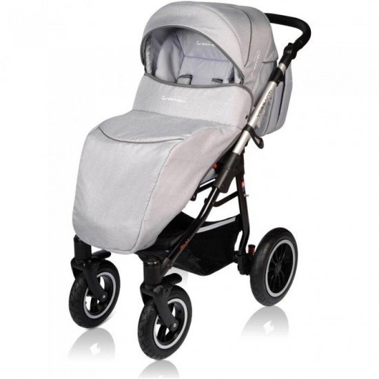 Carucior Vessanti Crooner Prestige 3 in 1 - Light Gray