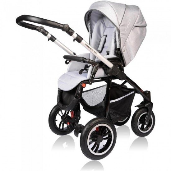 Carucior Vessanti Crooner Prestige 3 in 1 - Light Gray