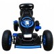 Kart cu pedale Gokart, 4-10 ani, roti gonflabile, G8 R-Sport - Albastru