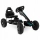 Kart cu pedale si roti gonflabile, Gokart RK-591, Ricokids - Negru