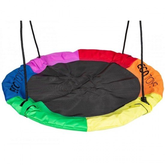 Leagan de gradina Ecotoys BOC110 pentru copii 110 cm multicolor