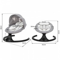 Leagan electric 2 in 1 Kidwell Luxi - Black Dark Melange