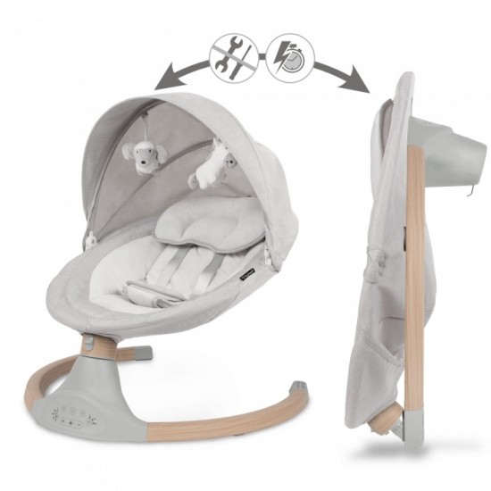 Leagan electric 2 in 1 Kidwell Luxi - Wooden Light Melange